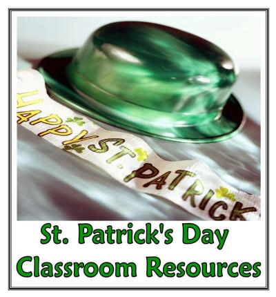 St. Patrick's Day Classroom Resources jpeg